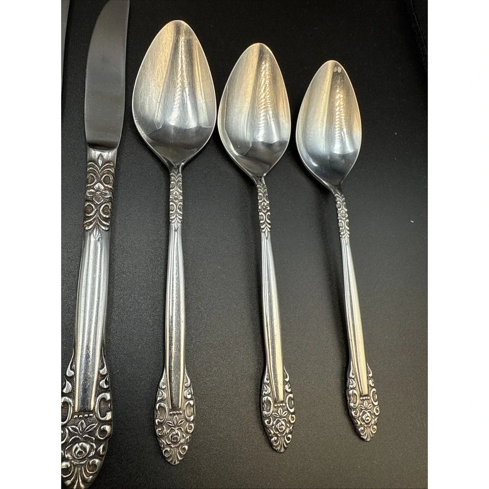 Unbranded‎ Japan UNF231 Stainless Partial Flatware Set 27 Pieces